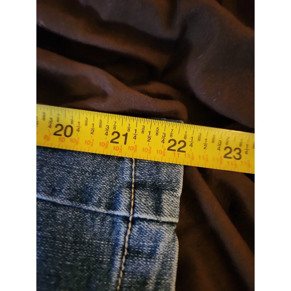 D. Jeans Women's Blue Denim Pencil Skirt Size 16 Stretch Cotton Blend